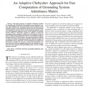 An Adaptive Chebyshev Approach