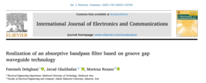 Realization of an absorptive bandpass filter based on groove gapwaveguide technology Realization of an absorptive bandpass filter based on groove gapwaveguide technology