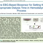 The EBG-Based Biosensor for Setting theAppropriate Dialysis Time in HemodialysisProcess